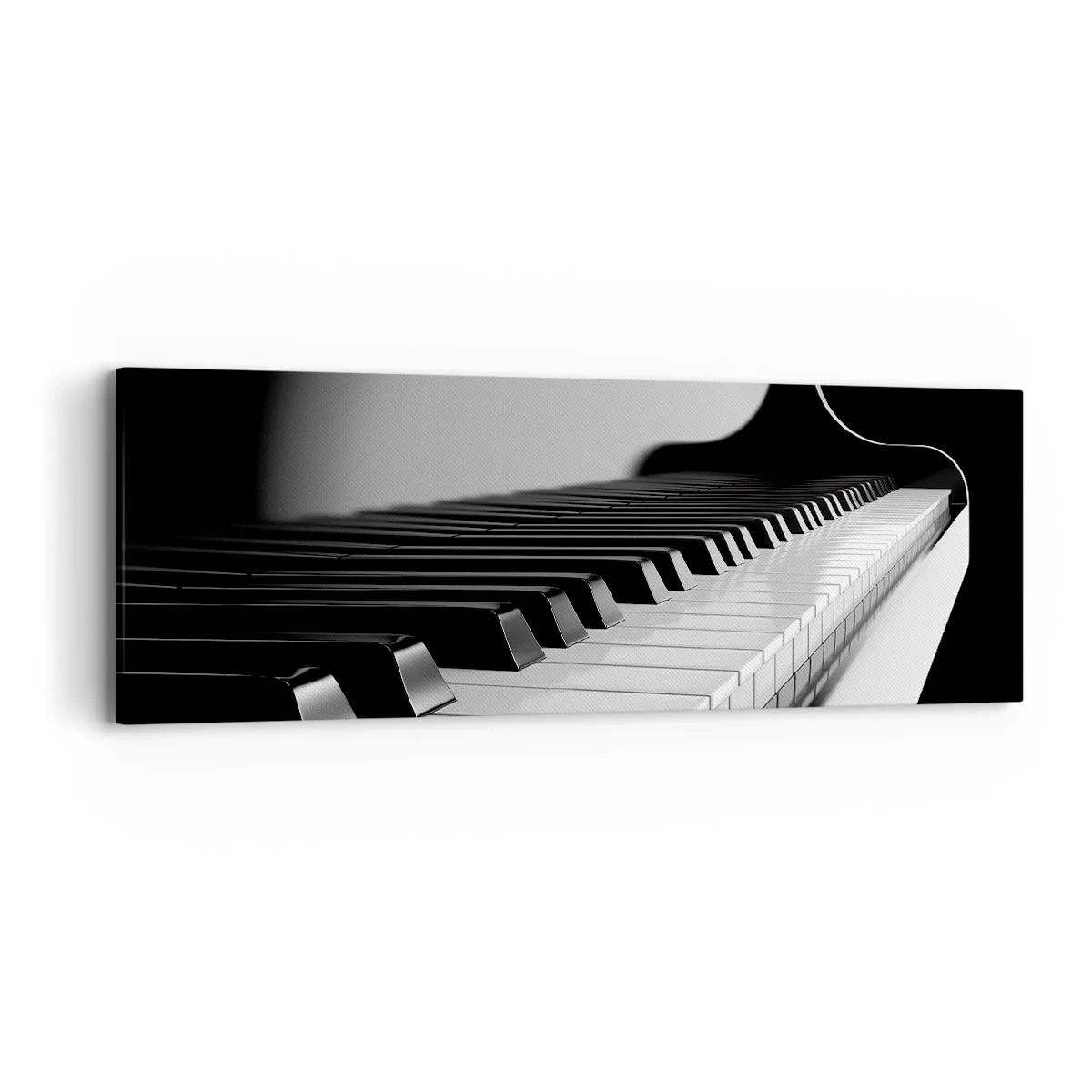 Cuadro sobre lienzo - Impresión de Imagen - Armonía musical - 90x30 cm