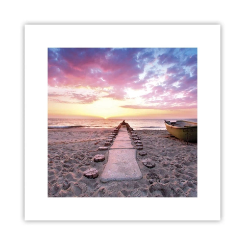 Póster - Un momento de profunda experiencia - 30x30 cm