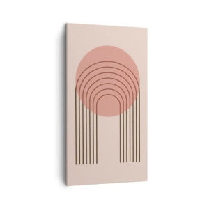 Cuadro sobre lienzo - Impresión de Imagen - Atracción irresistible - 45x80 cm