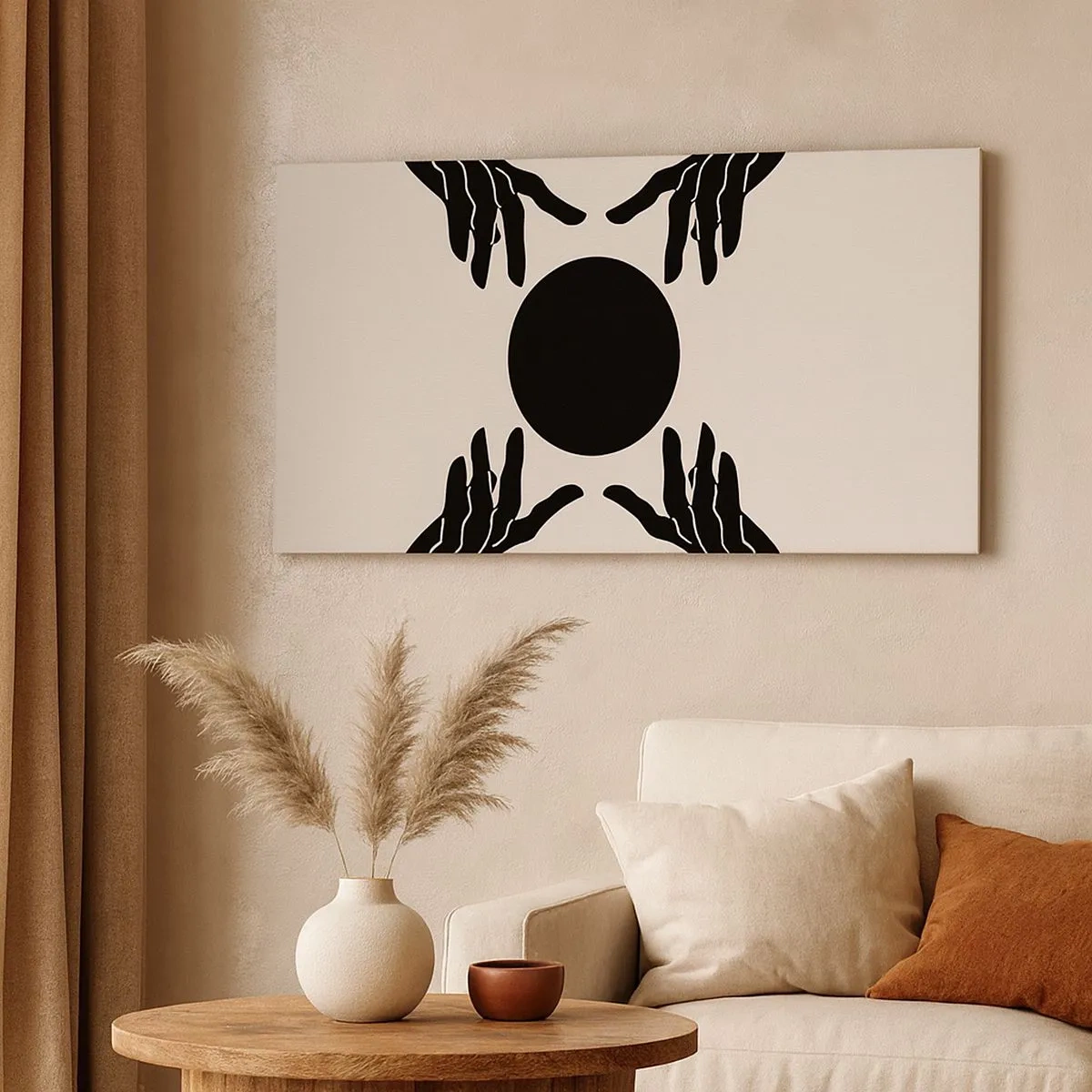 Cuadro sobre lienzo - Impresión de Imagen - Una señal secreta - 100x40 cm