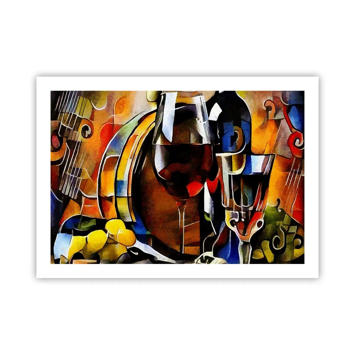 Póster - Y el mundo se vuelve más colorido - 70x50 cm