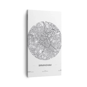 Cuadro sobre lienzo - Impresión de Imagen - Anatomía de Birmingham - 45x80 cm