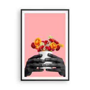 Póster en marco negro - La apoteosis de la vida - 61x91 cm