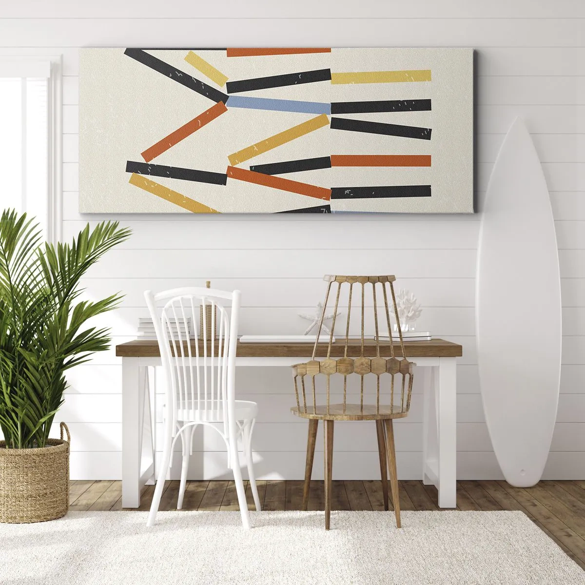 Cuadro sobre lienzo - Impresión de Imagen - Composición horizontal - 100x40 cm