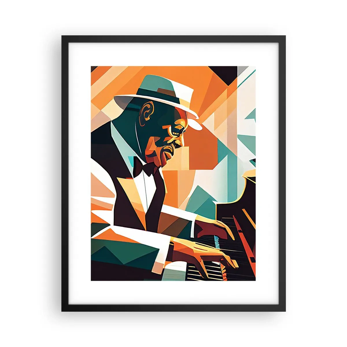 Póster en marco negro - Todo ese jazz que llevas dentro - 40x50 cm