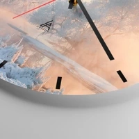 Esfera sin numeración, con rayas