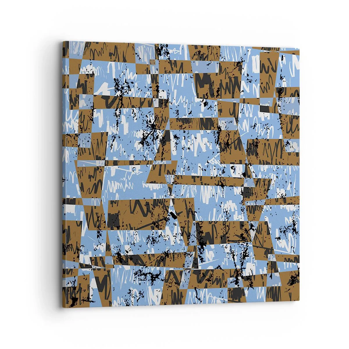 Cuadro sobre lienzo - Impresión de Imagen - Un recorte del desierto - 70x70 cm