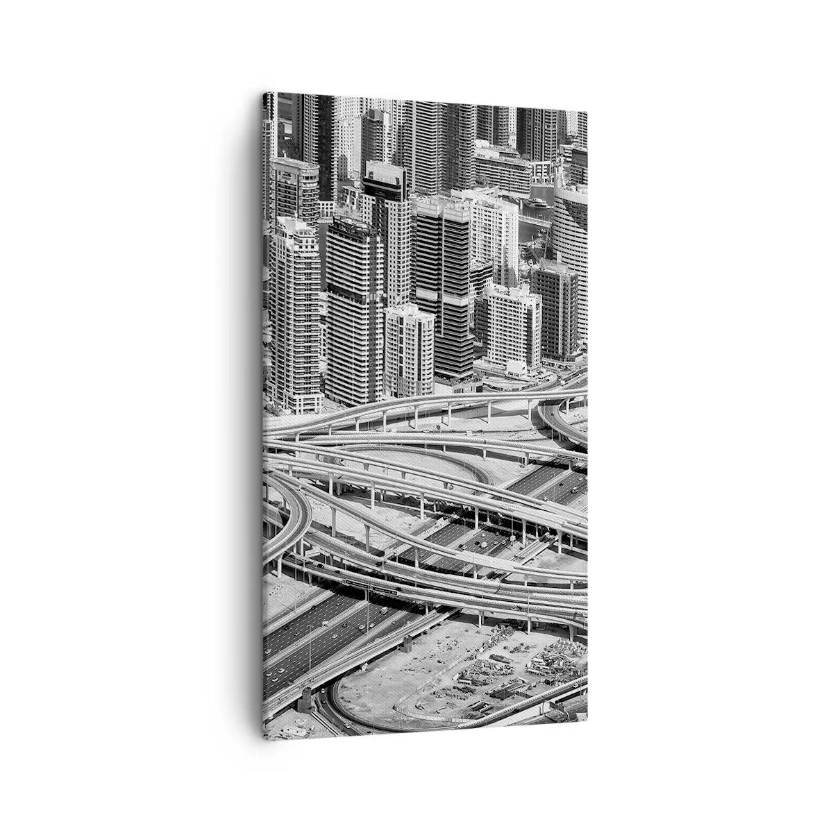 Cuadro sobre lienzo - Impresión de Imagen - Dubái: la ciudad imposible - 45x80 cm
