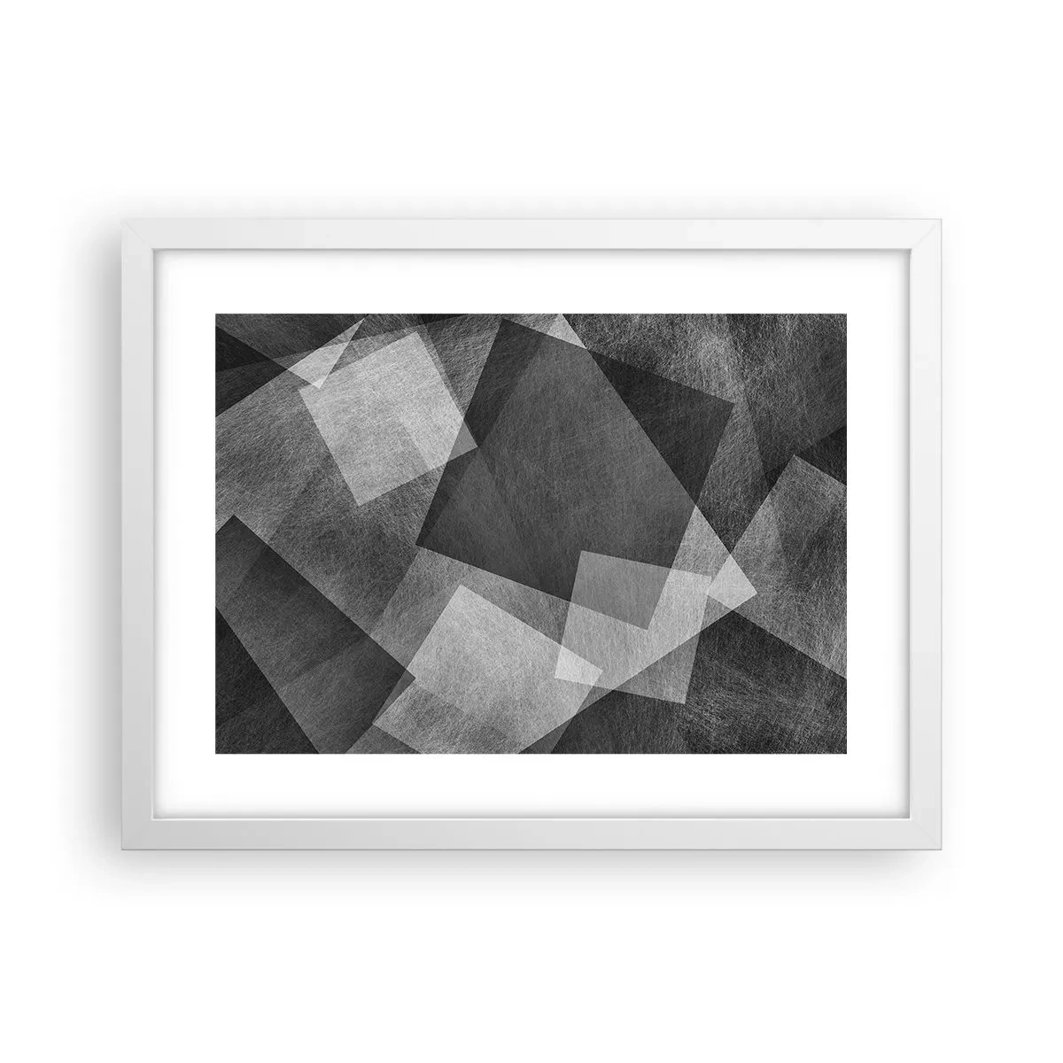 Póster en marco blanco - Un símbolo eterno de permanencia y orden - 40x30 cm