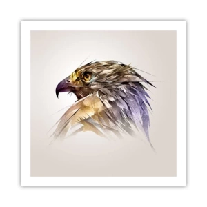 Póster - Retrato de un guerrero - 60x60 cm