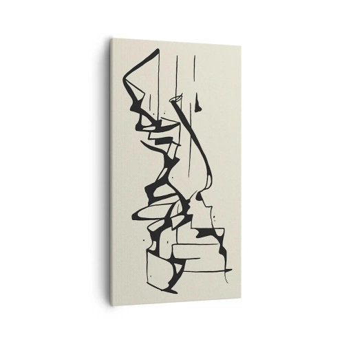 Cuadro sobre lienzo - Impresión de Imagen - Tal vez sea un paisaje - 55x100 cm