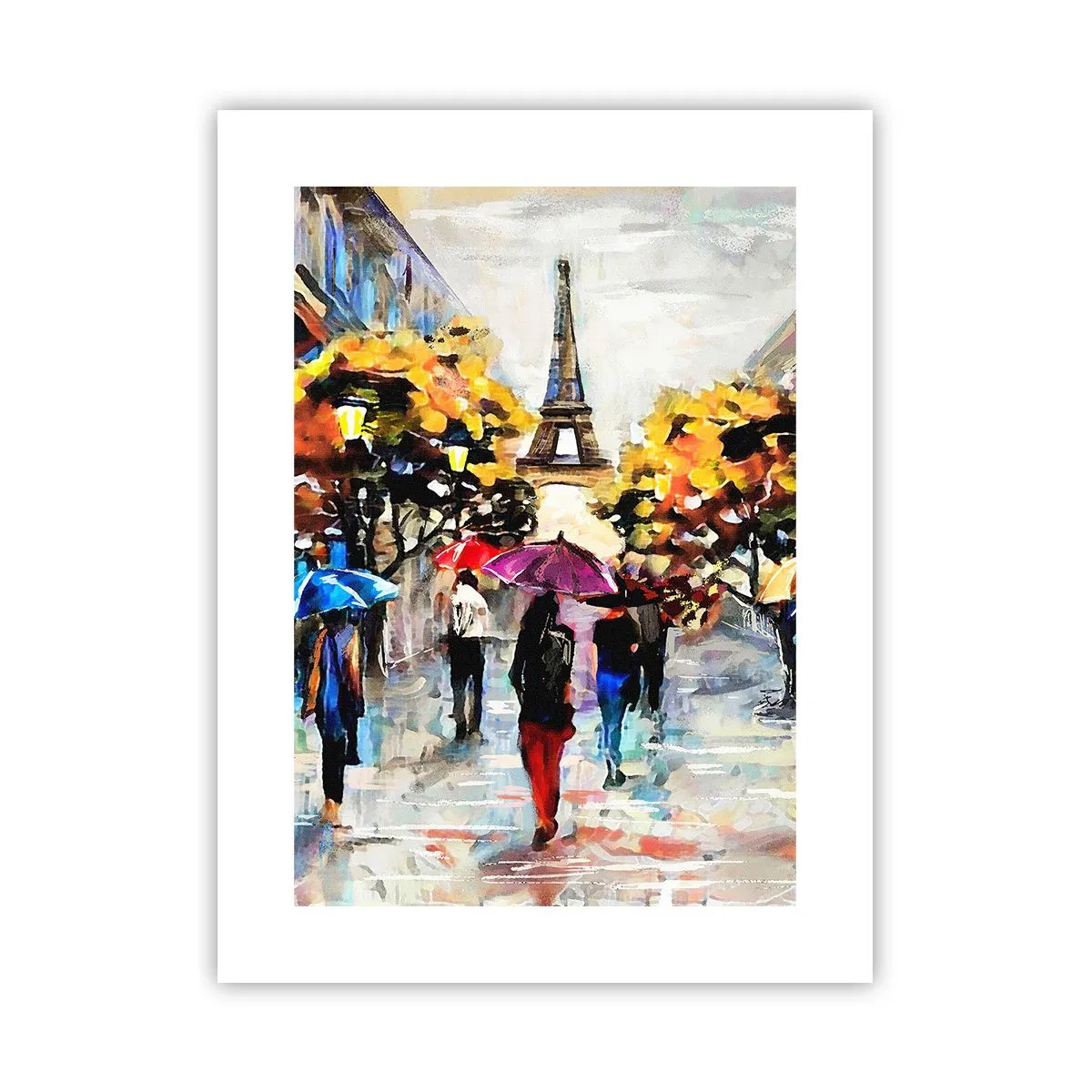 Póster - Especialmente hermoso en otoño - 30x40 cm