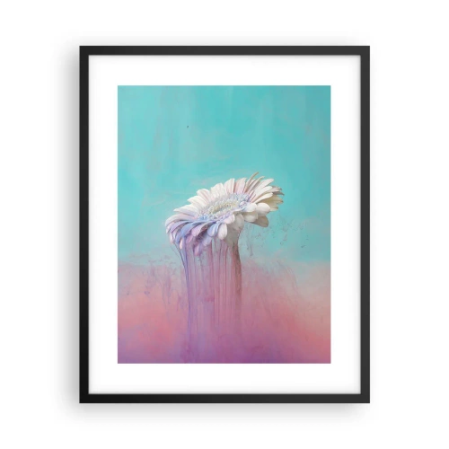 Póster en marco negro - El inframundo de las flores - 40x50 cm