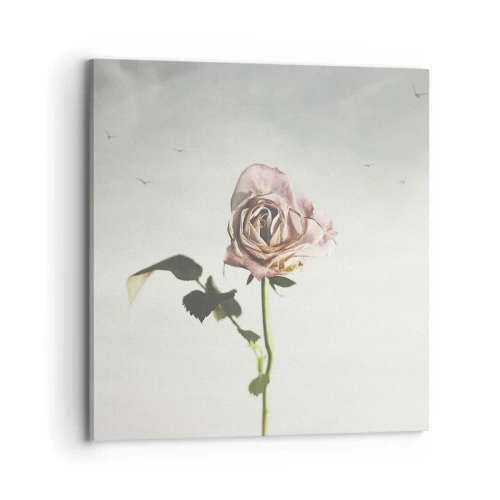 Cuadro sobre lienzo - Impresión de Imagen - Bienvenida a la primavera - 70x70 cm