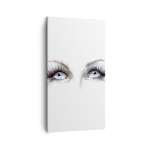 Cuadro sobre lienzo - Impresión de Imagen - ¿Los ojos de un ángel? - 45x80 cm