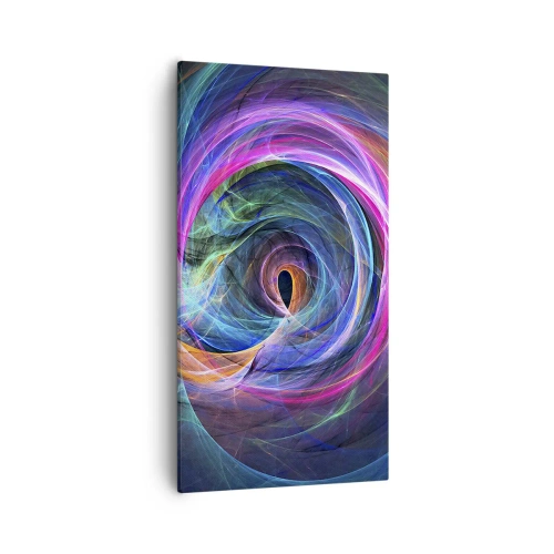 Cuadro sobre lienzo - Impresión de Imagen - ¿Dónde me llevarás? - 55x100 cm