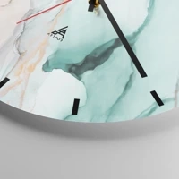 Esfera sin numeración, con rayas