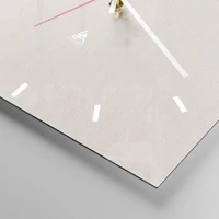 Esfera sin numeración, con rayas