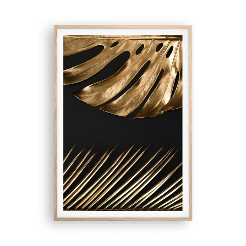 Póster en marco roble claro - Diferente, e igualmente valioso - 70x100 cm