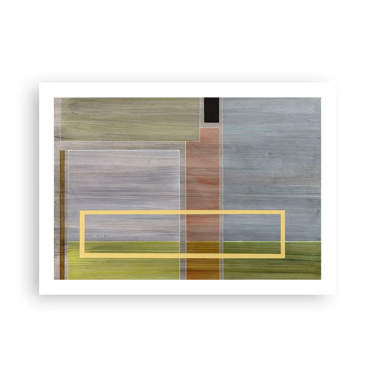 Póster - Recto y tranquilo - 70x50 cm