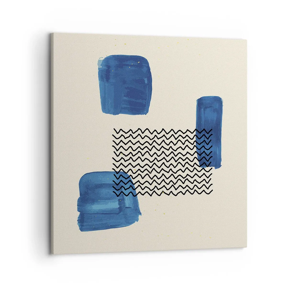 Cuadro sobre lienzo - Impresión de Imagen - Un cuarteto abstracto - 50x50 cm