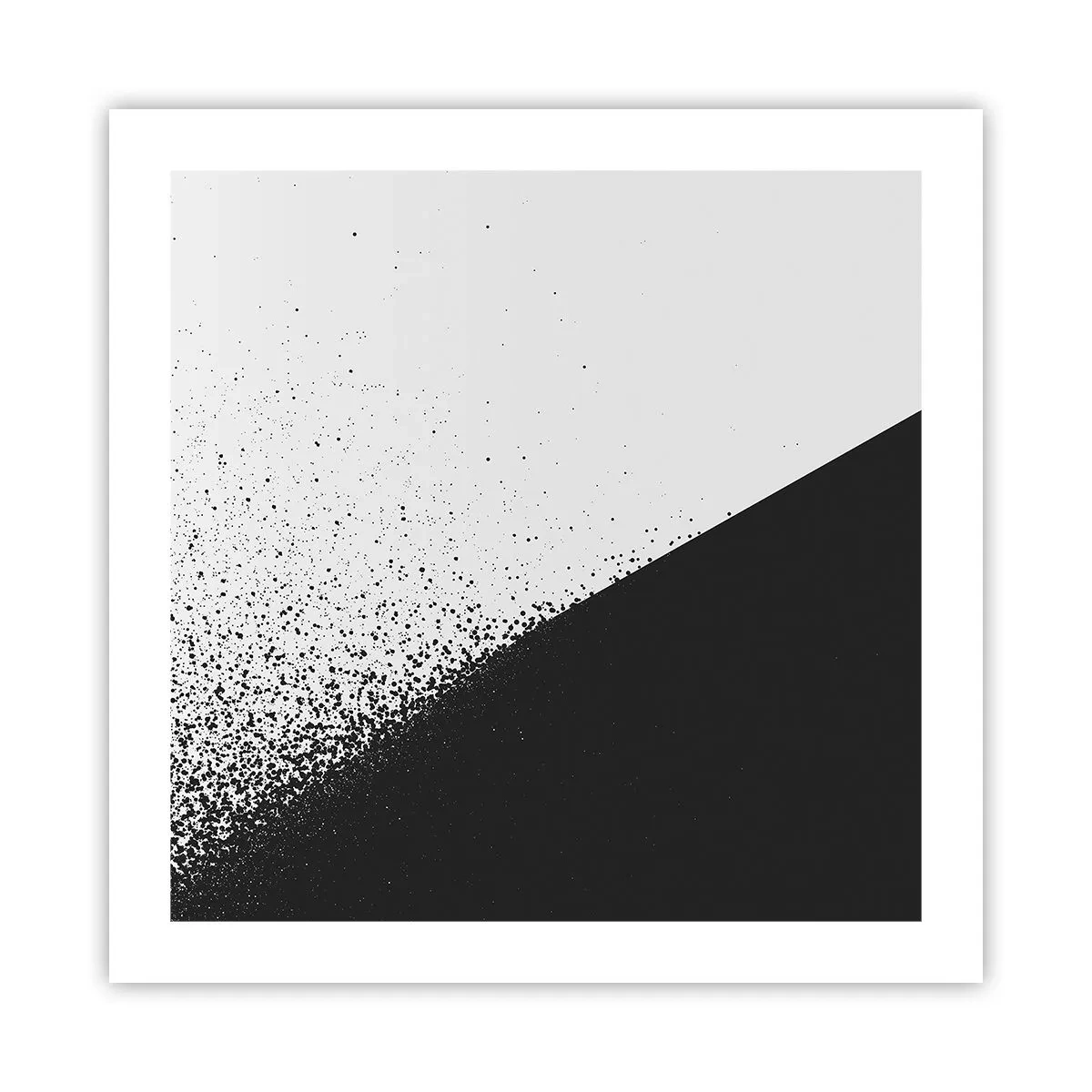 Póster - Cada vez más rápido, cada vez más alto - 50x50 cm