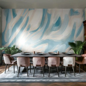 Fotomural Autadhesivo Deluxe Sticker - Brisas primaverales - Pedazo, Brillante, Pastel - 300x210 cm