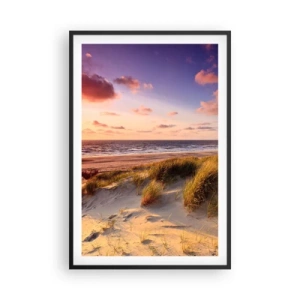 Póster en marco negro - Se siente la brisa veraniega - 61x91 cm