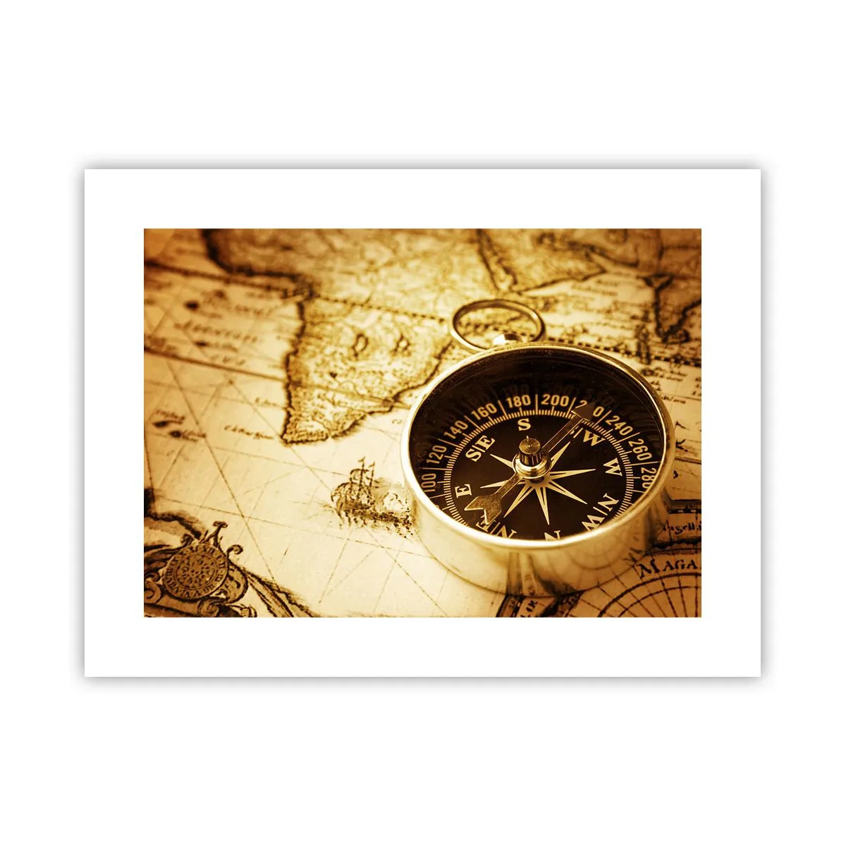 Póster - ¿Este u Oeste? - 40x30 cm