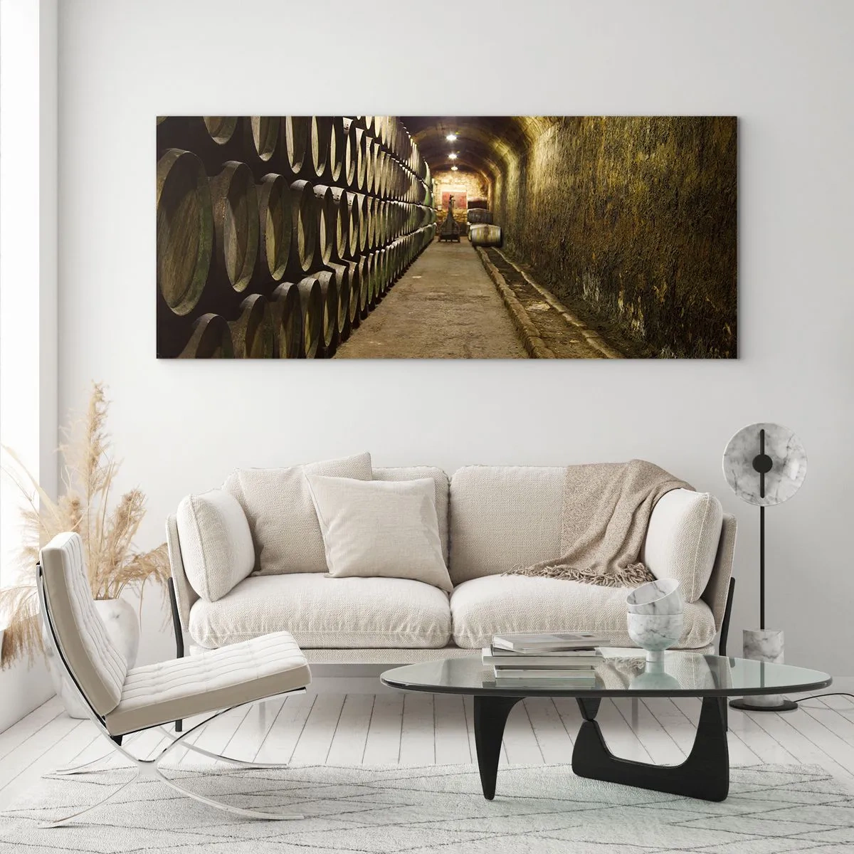 Cuadro sobre vidrio - Impresiones sobre Vidrio - El placer - 100x40 cm
