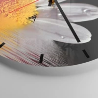 Esfera sin numeración, con rayas