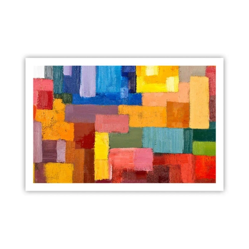 Póster - Cada una diferente, todas coloridas - 91x61 cm