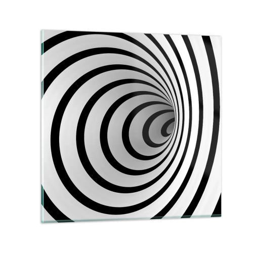 Cuadro sobre vidrio - Impresiones sobre Vidrio - ¿Tampoco puedes resistirte? - 40x40 cm