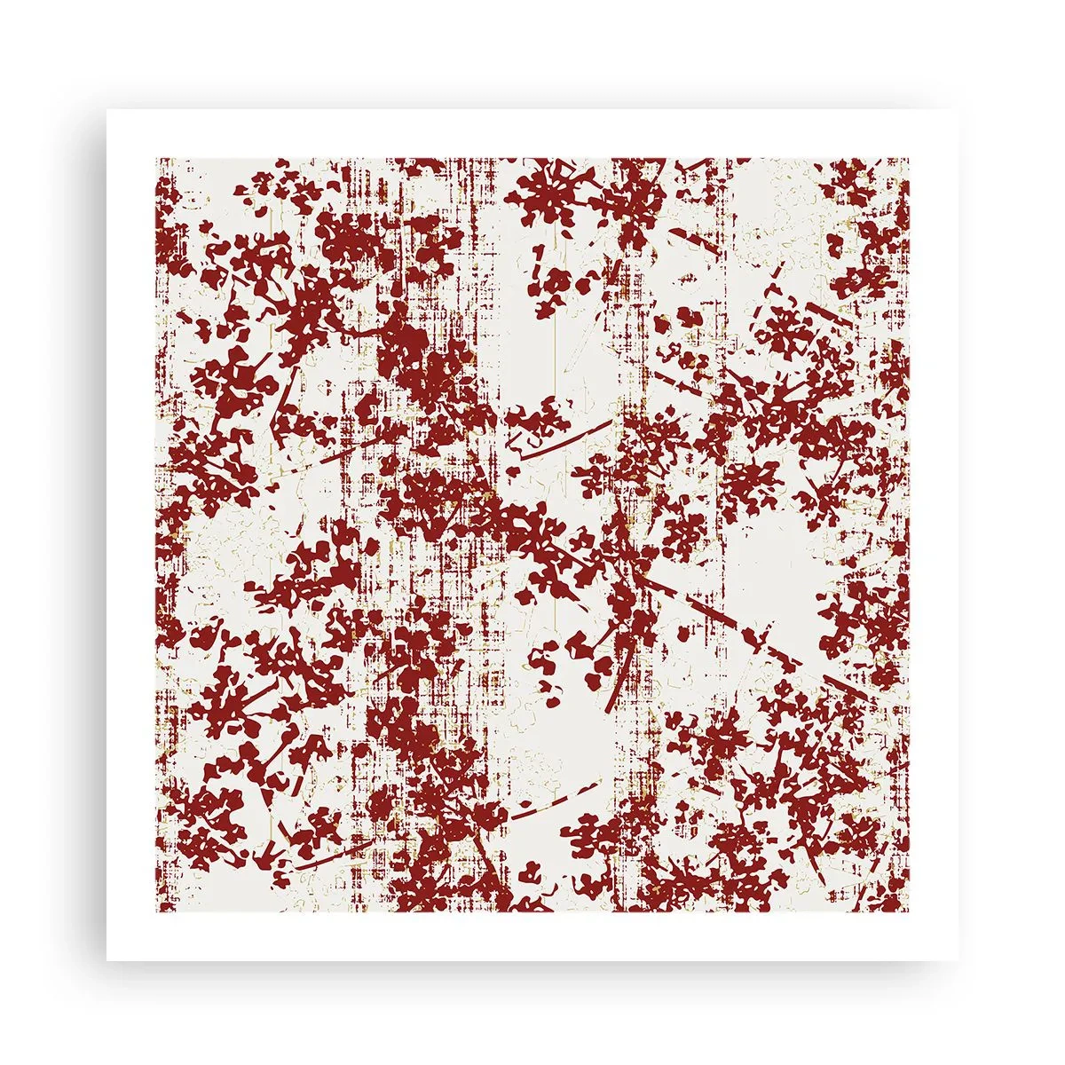 Póster - Como un viejo percal - 60x60 cm