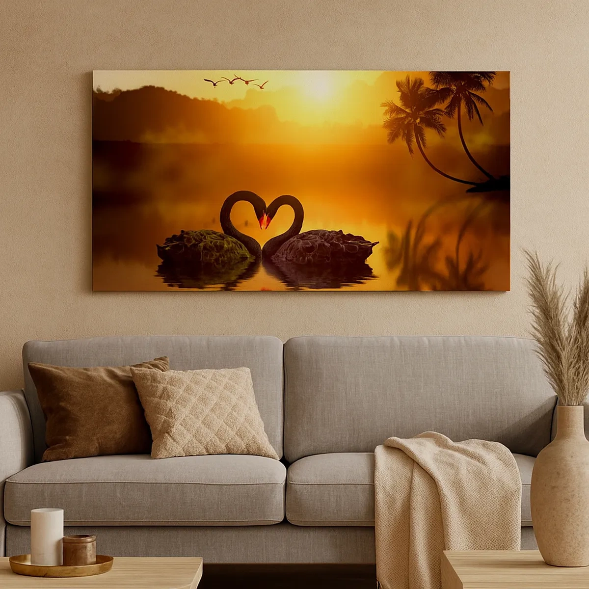 Cuadro sobre lienzo - Impresión de Imagen - Todo a juego - 30x30 cm