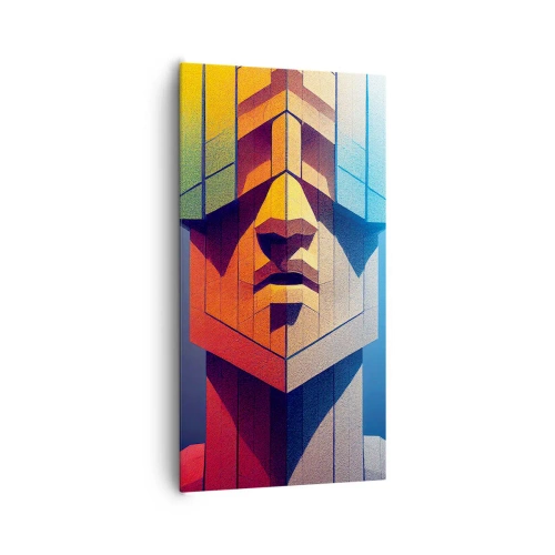 Cuadro sobre lienzo - Impresión de Imagen - Un hombre de principios - 65x120 cm