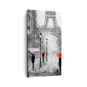 Cuadro sobre lienzo - Impresión de Imagen - Todos los caminos conducen a ella - 45x80 cm