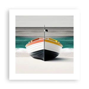 Póster - En su lugar exacto - 40x40 cm