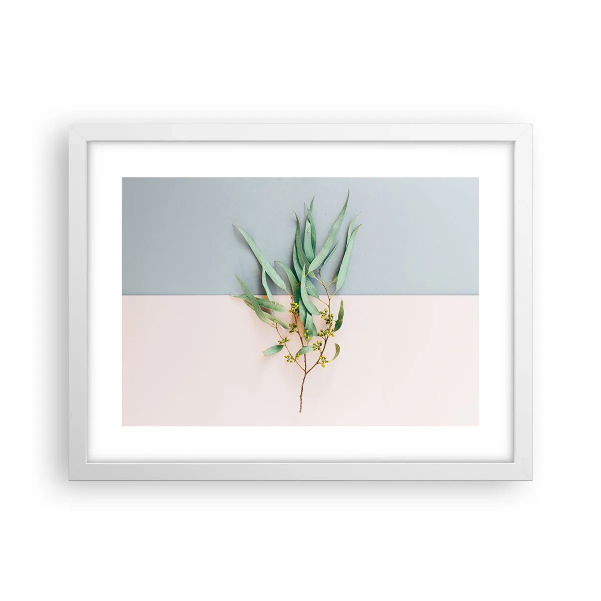 Póster en marco blanco - La sutileza del pastel - 40x30 cm