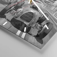 Esfera sin numeración, con rayas