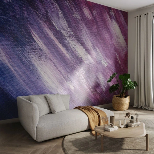 Fotomural Premium Canvas - Cuando sopla el viento del sol - Abstracción, Pedazo, Patrón moderno - 450x315 cm