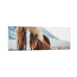 Cuadro sobre vidrio - Impresiones sobre Vidrio - ¿Puedes sentir la libertad? - 90x30 cm