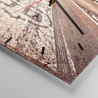 Esfera sin numeración, con rayas