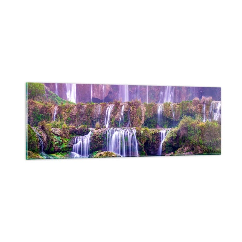 Cuadro sobre vidrio - Impresiones sobre Vidrio - Escalera al cielo - 90x30 cm