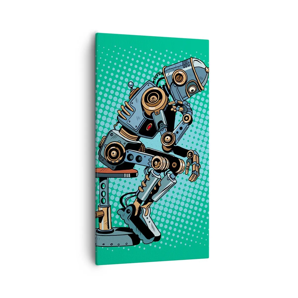 Cuadro sobre lienzo - Impresión de Imagen - Sobre la esencia del ser - 55x100 cm