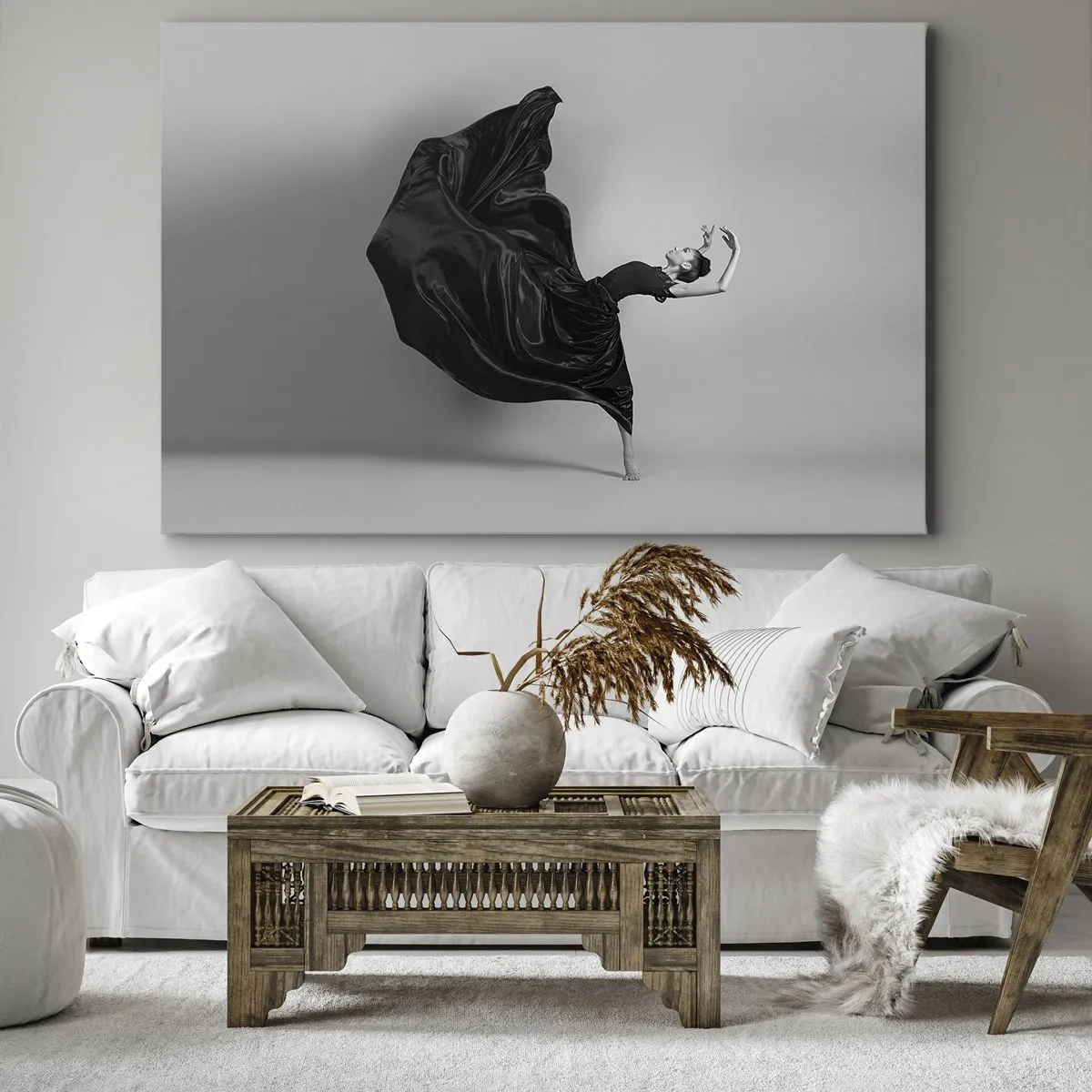Cuadro sobre lienzo - Impresión de Imagen - La música da alas - 70x50 cm