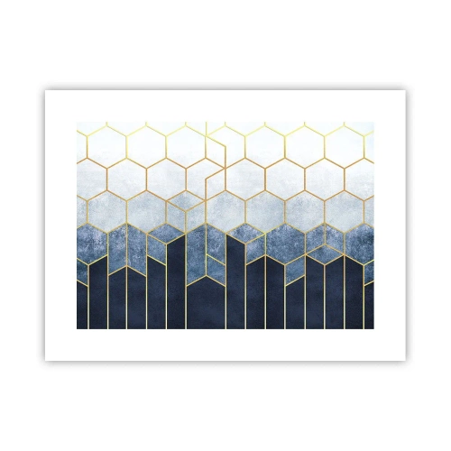 Póster - Composición rítmica visual - 40x30 cm