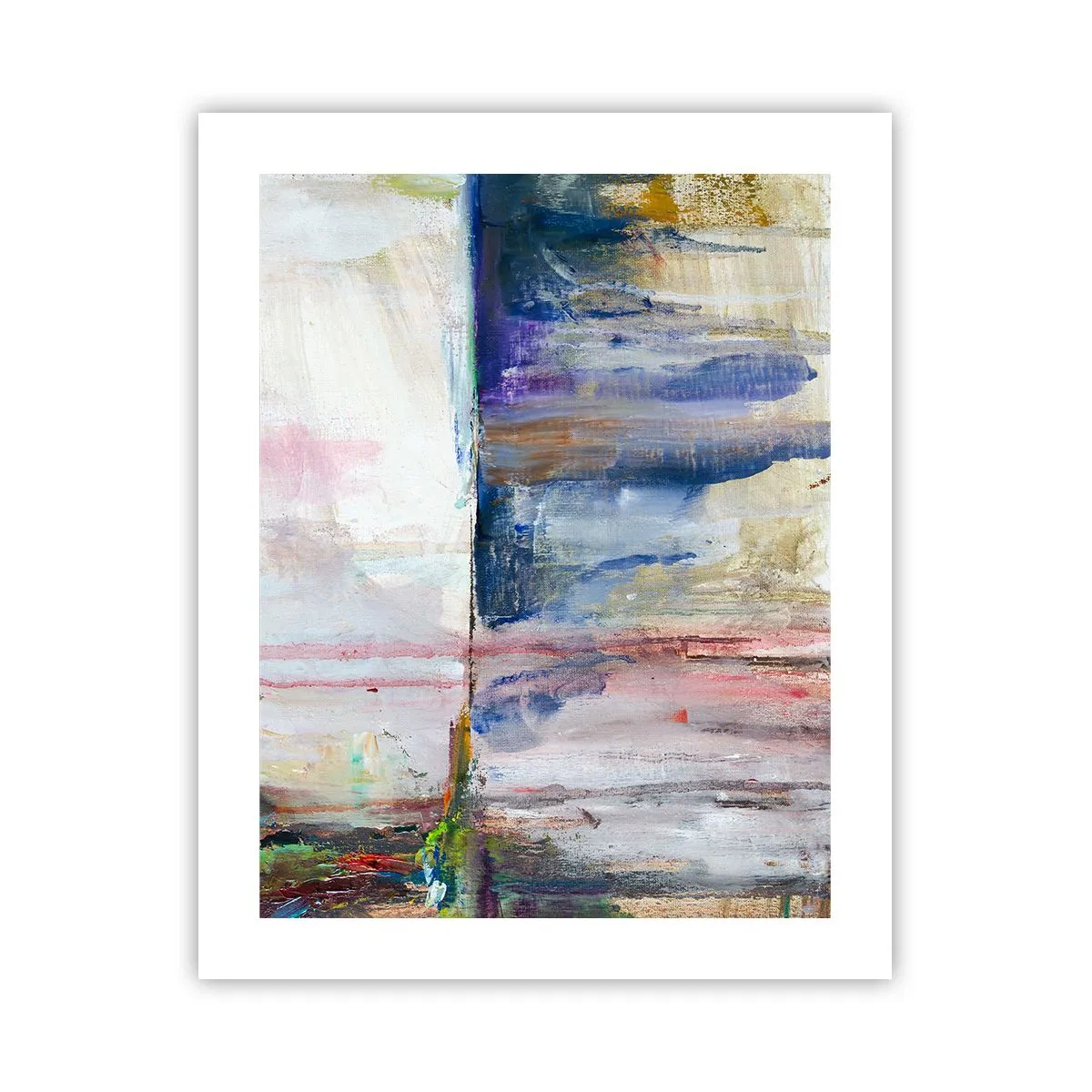 Póster - Impresiones y asociaciones de colores - 40x50 cm