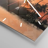 Esfera sin numeración, con rayas