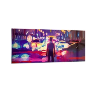 Cuadro sobre vidrio - Impresiones sobre Vidrio - Inmerso en la luz - 100x40 cm
